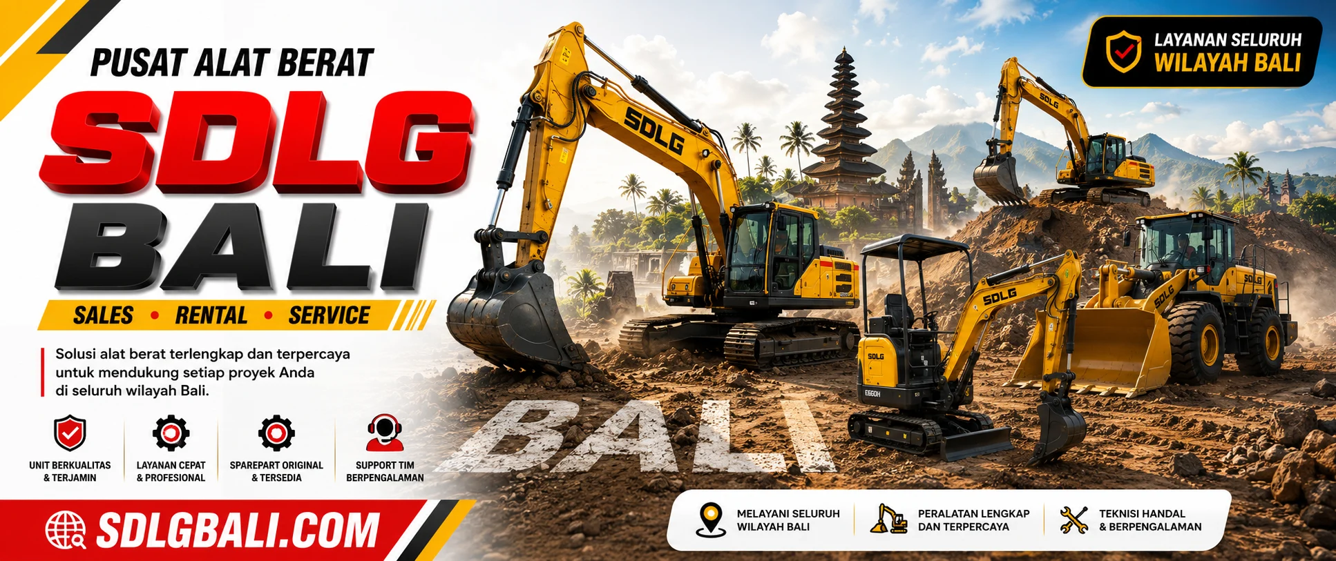 SDLG BALI - ALAT BERAT SDLG BALI - EXAVATOR BALI - ALAT BERAT BALI - excavator bali - excavator denpasar - kontak sdlg bali
